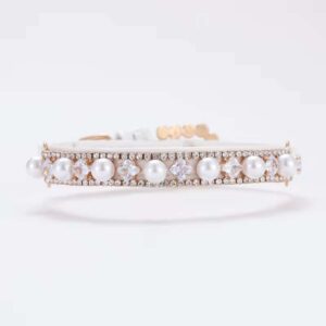 Duchess Royale Crystal Pearl Cat Collar